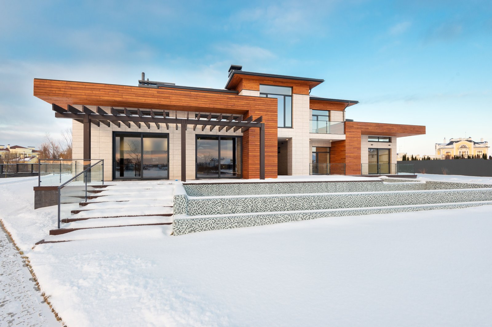 Luxury villa construction